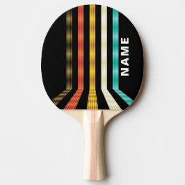 Raquette De Ping Pong Rétro Futuriste Personnalisé