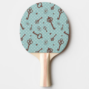 Raquette De Ping Pong Rétros clés de Valentine