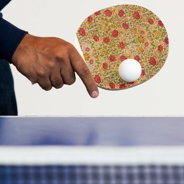 Raquette De Ping Pong Rose, 1883 par William Morris (Insitu)