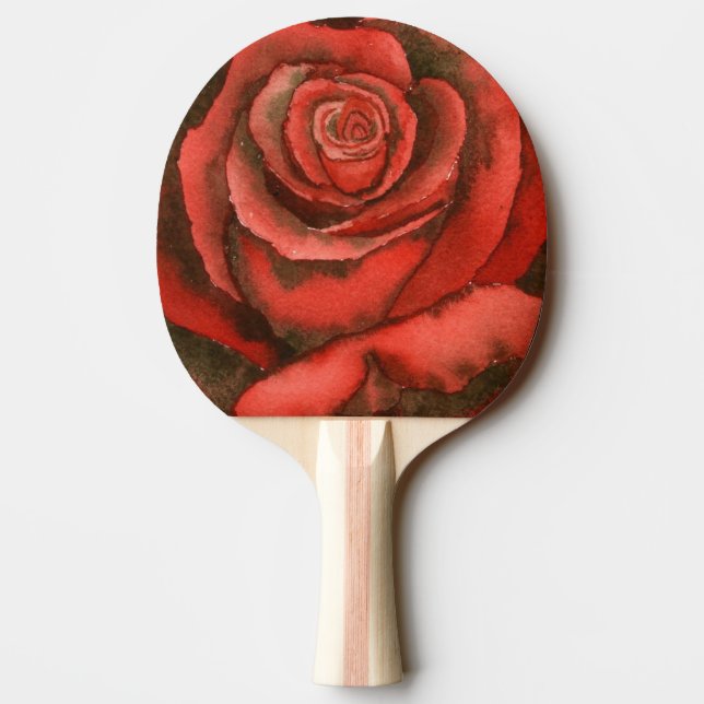 Raquette De Ping Pong "Rose rouge #3" Ping Pong (Dos)