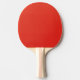 Raquette De Ping Pong Rosée avec Coeurs Blancs (Dos)
