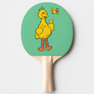 Raquette De Ping Pong Rue Sésame   Big Bird & Little Bird