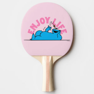 Raquette De Ping Pong Rue Sésame   Cookies Monster Enjoy Life