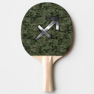 Raquette De Ping Pong Sagittaire d'argent Connexion Camion numérique Woo