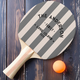 Raquette De Ping Pong Sandcastle Balnéaire Pink Striing & Nom de famille
