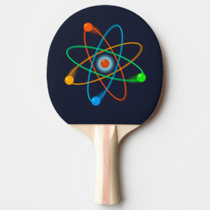 Raquette De Ping Pong Science de la structure atomique