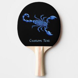 Raquette De Ping Pong Scorpion bleu