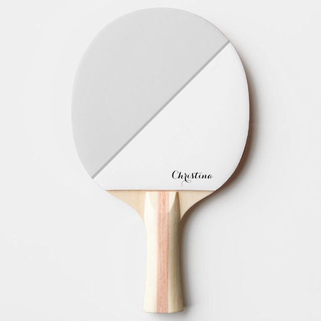 Raquette de ping pong simple à deux tons (Devant)