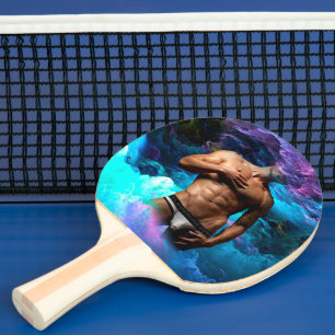 Raquette De Ping Pong SlipperyJoe's sous-vêtements masculins musclés ren