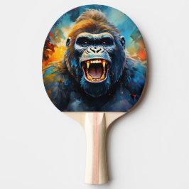 Raquette De Ping Pong Smiling gorilla