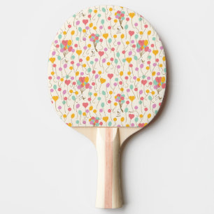 Raquette De Ping Pong Snoopy Bunches of Balloons Motif