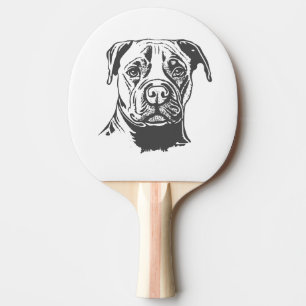Raquette De Ping Pong Staffordshire Bull Terrier