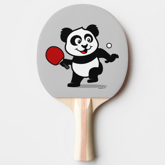 Raquette De Ping Pong Sticker classique Panda Table Tennis (Devant)