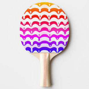 Raquette De Ping Pong Stripes de Jazzy Tropical
