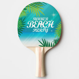 Raquette De Ping Pong Summer Beach Party
