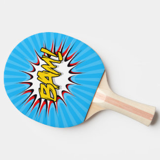 Raquette De Ping Pong Super Héros Classic Bam ! Bulle d'action