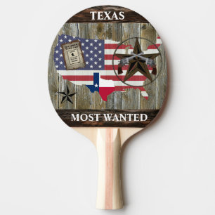 Raquette De Ping Pong Texas Lone Star État Duel Pistols les plus Recherc