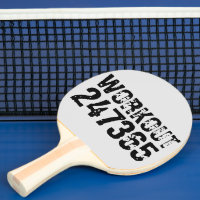 Texte usé et rayé Workout 247365 noir