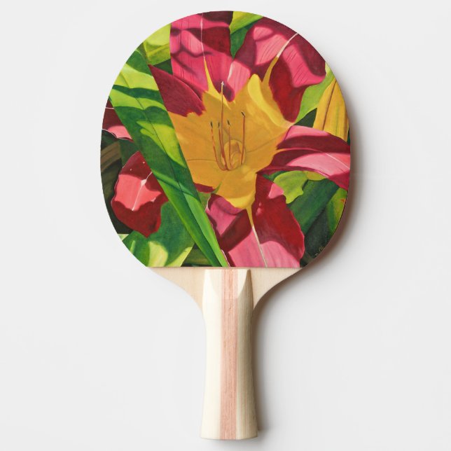 Raquette De Ping Pong Tiger Lily Floral (Devant)