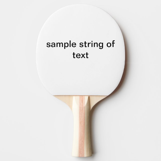 Raquette De Ping Pong Titre du produit (Devant)