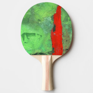 Raquette De Ping Pong "Tour n°1" Ping Pong Paddle Abstrait