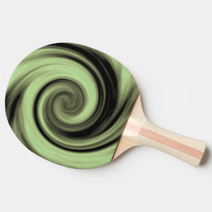 Raquette De Ping Pong Tourbillon verdâtre