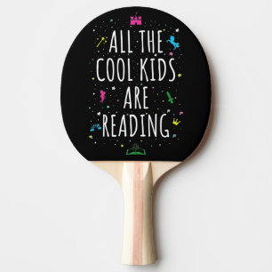 Raquette De Ping Pong Tous Les Enfants Cool Lisent I