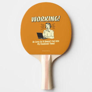 Raquette De Ping Pong Travail : Couper dans le temps Facebook