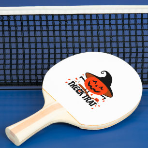 Raquette De Ping Pong Treck Trat Citrouille Sourire
