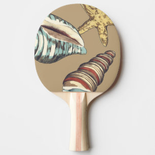 Raquette De Ping Pong Trio de Shell sur kaki