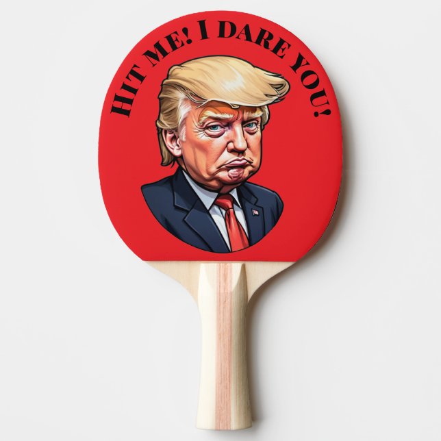 Raquette De Ping Pong Trump et personnalisation (Devant)