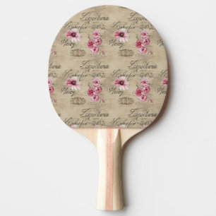 Raquette De Ping Pong Une série de conception éphémère française 20