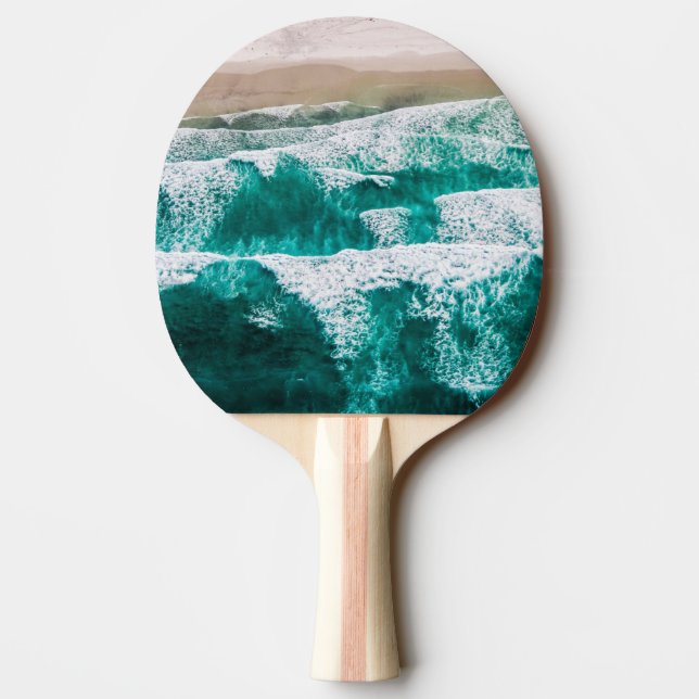 Raquette De Ping Pong Vagues (Dos)