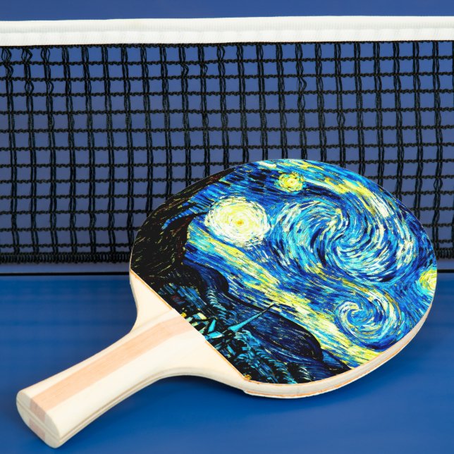 Raquette De Ping Pong Van Gogh - Nuit étoilée (Insitu)
