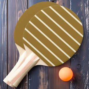 Raquette De Ping Pong Vent Chaud du Désert Rayé et Uni