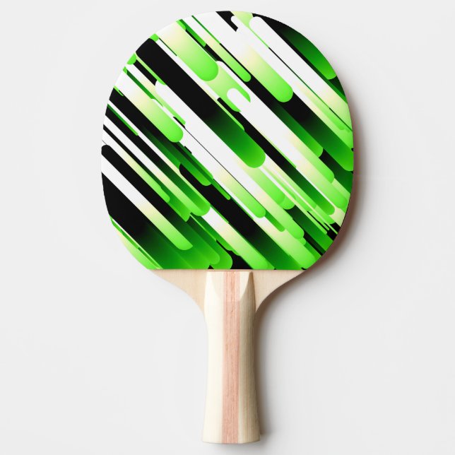 Raquette De Ping Pong Vert contrasté (Devant)
