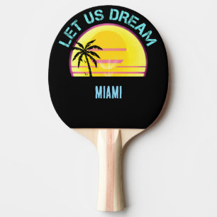 Raquette De Ping Pong Vibe de vacances à la mer
