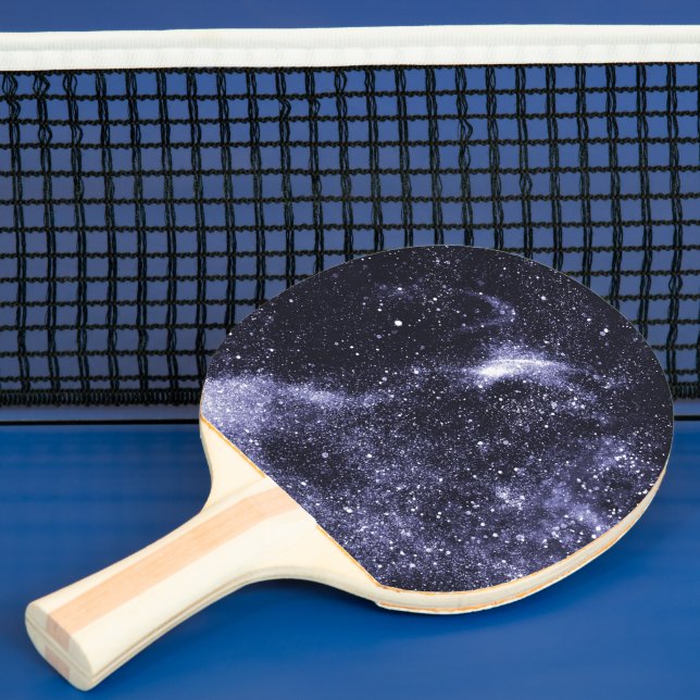 Raquette De Ping Pong Violet violet noir galaxie abstraite (Insitu)