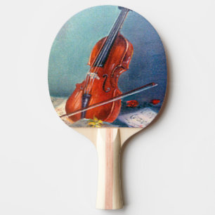Raquette De Ping Pong Violon/Violon