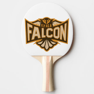 Raquette De Ping Pong Voler comme un faucon sépia