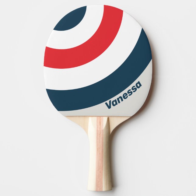 Raquette De Ping Pong Warbird Circle Stripe with Name (Devant)