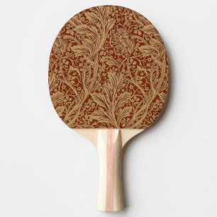 Raquette De Ping Pong William Morris Arcadia Floral Garden Flower Classi
