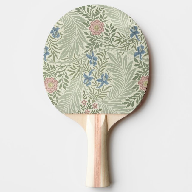 Raquette De Ping Pong William Morris Larkspur Fond d'écran floral (Devant)