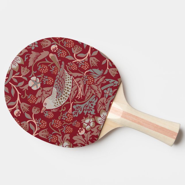 Raquette De Ping Pong William Morris Strawberry Thief Ping Pong Paddle (Côté)