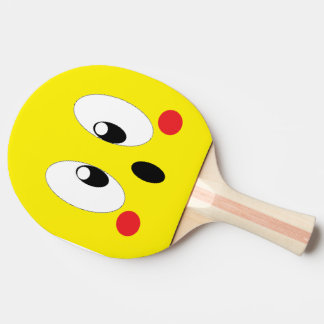 RAQUETTE DE PING PONG YEUX DE DESSIN ANIMÉ