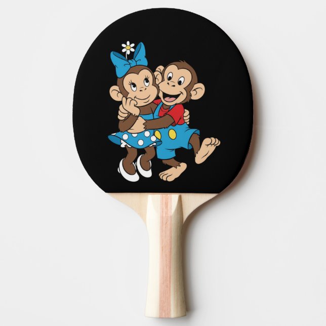 Raquette De Ping Pong Zina and Mimo are flirting. (Devant)