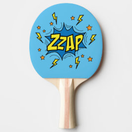 Raquette De Ping Pong Zzap Comic Bubble Ping Pong Paddle