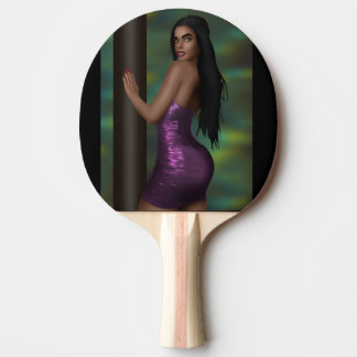 RAQUETTES DE PING PONG FILLE PIN-UP À GROSSES FESS
