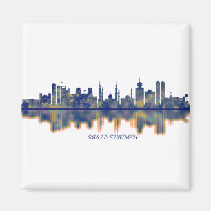 Ras Al-Khaimah Skyline Magnet