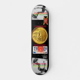 RAS GABRE BECKFORD  JMT 7 3/4" Skateboard Deck